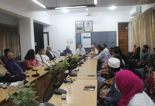 শাবি প্রশাসনের সাথে গ্রেটার ম্যানচেস্টার কাউন্সিলের প্রতিনিধিদলের মতবিনিময়