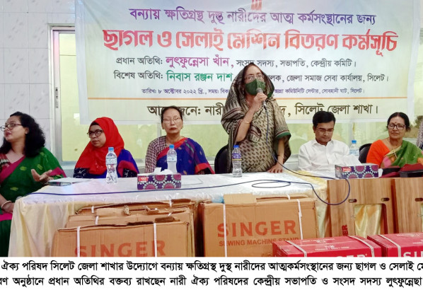 নারীর উন্নয়ন ছাড়া দেশের সামগ্রিক উন্নয়ন সম্ভব নয়: সাংসদ লুৎফুন্নেসা খান