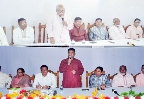 বিশ্বনাথে জনপ্রতিনিধি-সাংবাদিকদের সাথে নাসির উদ্দিন খানের মতবিনিময়