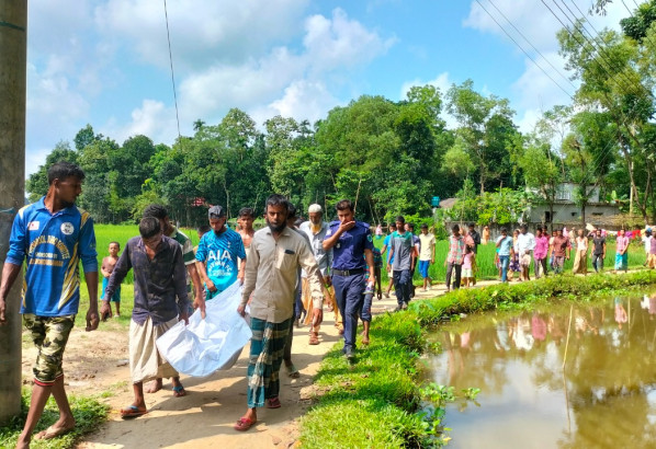 জৈন্তাপুরে ধান ক্ষেত থেকে মহিলার লাশ উদ্ধার
