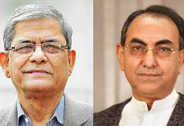 মির্জা ফখরুল ও মির্জা আব্বাস আটক