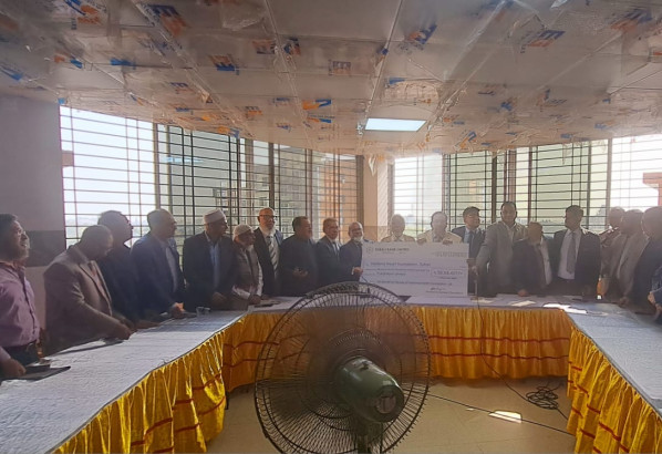 ফ্রেন্ডস অব ন্যাশনাল হার্ট ফাউন্ডেশন ইউকে কর্তৃক অনুদান