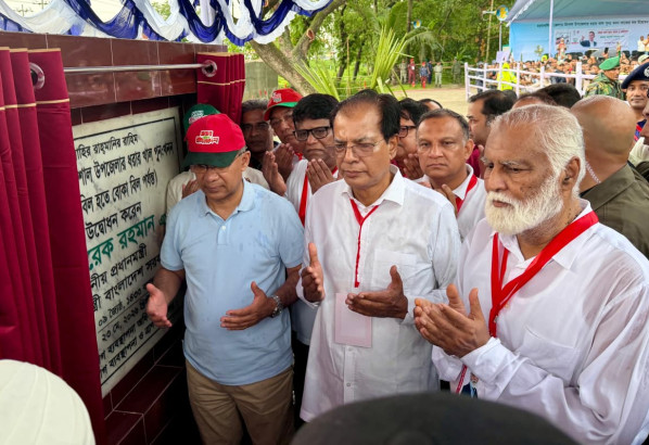 ময়মনসিংহে ধরার খাল পুনঃখনন কাজের উদ্বোধন প্রধানমন্ত্রীর