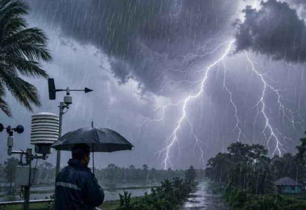 সন্ধ্যা ৬টার মধ্যে ১২ জেলায় বজ্রবৃষ্টির আভাস, নদীবন্দরে সতর্কতা
