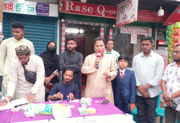 সিলেটে বারাকাহ ব্লাড সোসাইটির বিনামূল্যে রক্তের গ্রুপ নির্ণয় ক্যাম্পেইন অনুষ্ঠিত