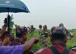 সাপাহার সীমান্তে ১৭ জনকে পুশইনের চেষ্টা, মুখোমুখি বিজিবি-বিএসএফ